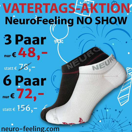 NeuroFeeling NO SHOW Socken - Neurofeeling - feel your dreams