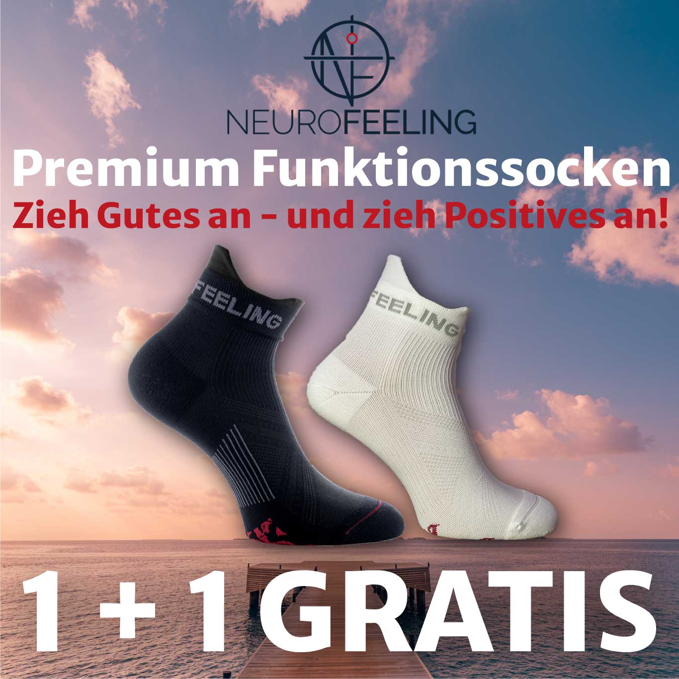 NeuroFeeling MINI CREW Socken - Neurofeeling - feel your dreams