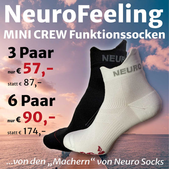 NeuroFeeling MINI CREW Socken - Neurofeeling - feel your dreams