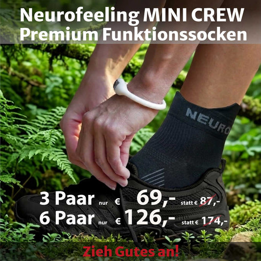 NeuroFeeling MINI CREW Socken