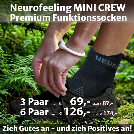 NeuroFeeling MINI CREW Socken