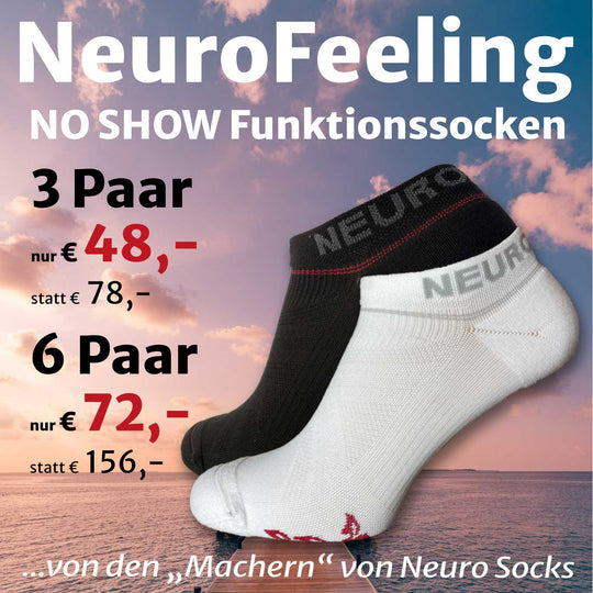 NeuroFeeling NO SHOW Socken - Neurofeeling - feel your dreams