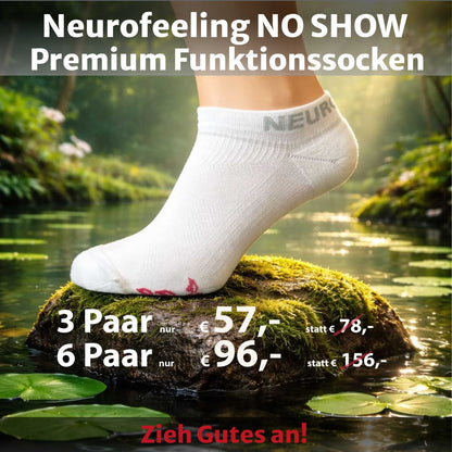 NeuroFeeling NO SHOW Socken - Neurofeeling - feel your dreams