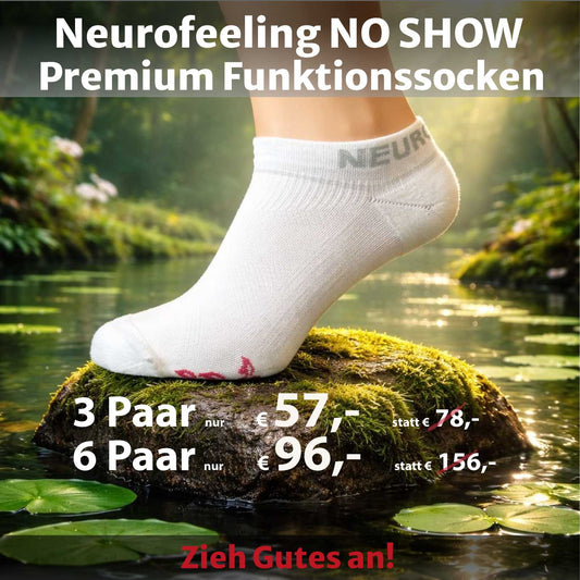 NeuroFeeling NO SHOW Socken