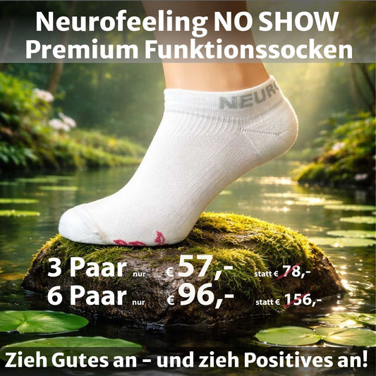 NeuroFeeling NO SHOW Socken