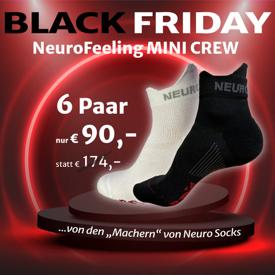 BlackWeek MINI CREW Socken 6er Preis