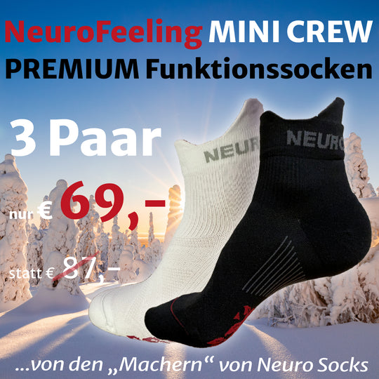NeuroFeeling MINI CREW socks