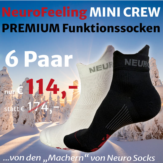 NeuroFeeling MINI CREW socks