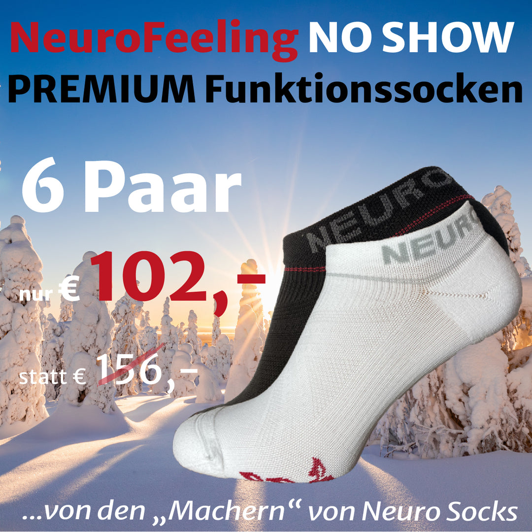 NeuroFeeling NO SHOW socks