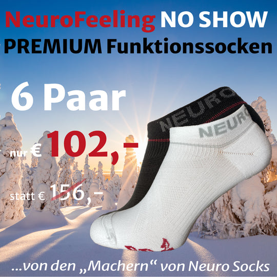 NeuroFeeling NO SHOW socks