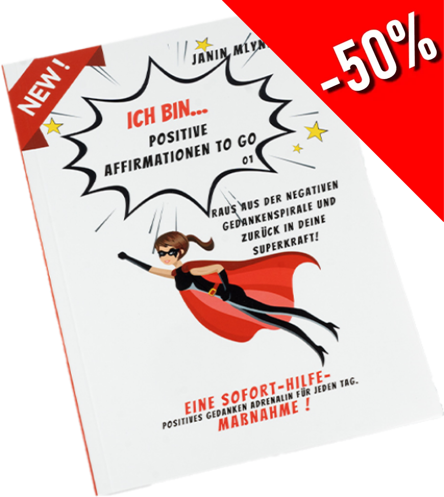 Buch "Affirmationen to go" von Janin Mlynek - Neurofeeling - feel your dreams