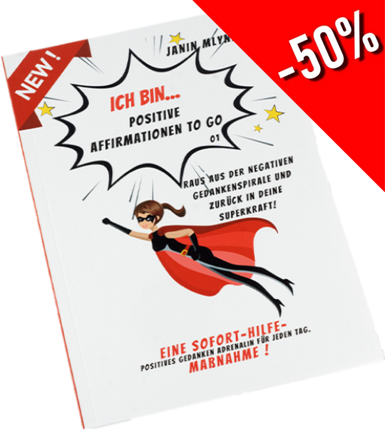 Buch "Affirmationen to go" von Janin Mlynek - Neurofeeling - feel your dreams