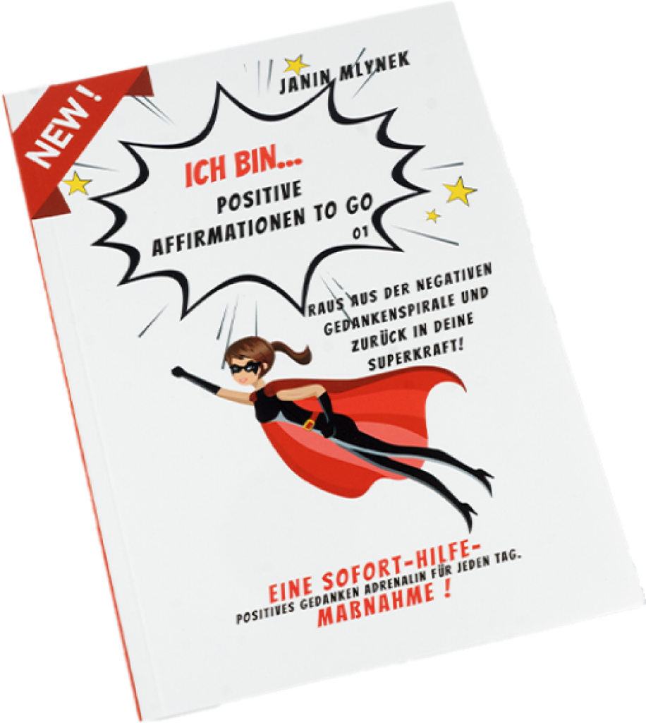Buch "Affirmationen to go" von Janin Mlynek - Neurofeeling - feel your dreams
