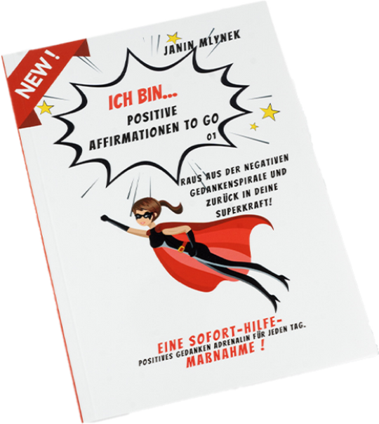 Buch "Affirmationen to go" von Janin Mlynek - Neurofeeling - feel your dreams