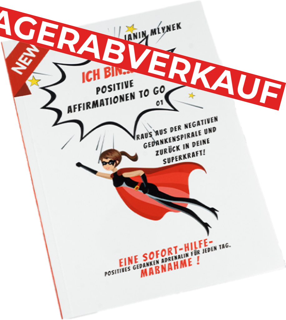 Buch "Affirmationen to go" von Janin Mlynek - Neurofeeling - feel your dreams
