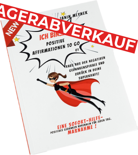 Buch "Affirmationen to go" von Janin Mlynek - Neurofeeling - feel your dreams