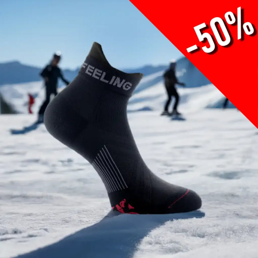 Neurofeeling Mini - Crew Socken Schwarz