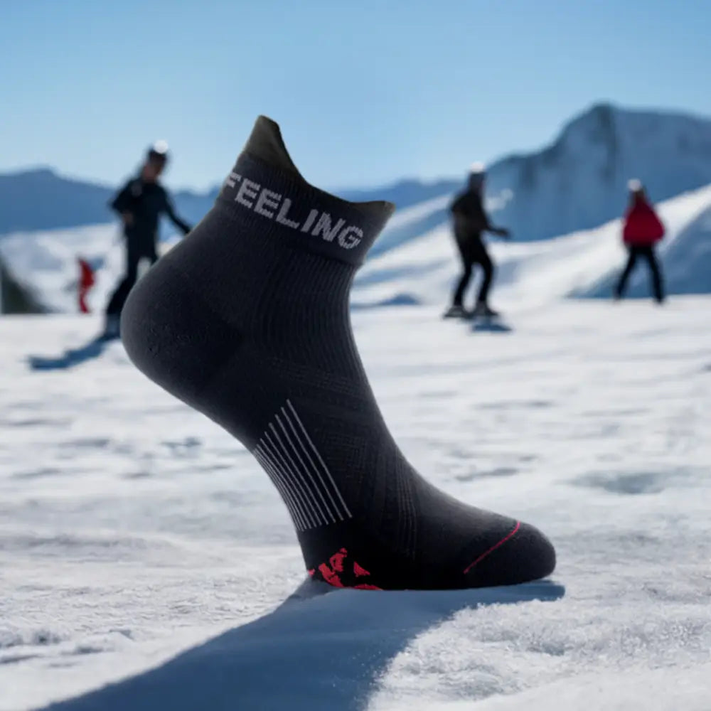 Neurofeeling Mini - Crew Socken Schwarz